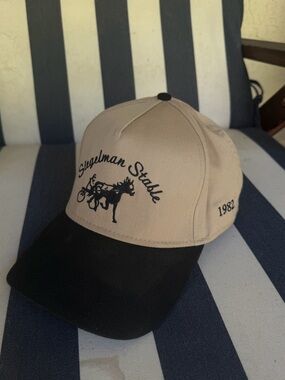 Siegelman Stable Two-Tone Baseball Cap - Beige & Black